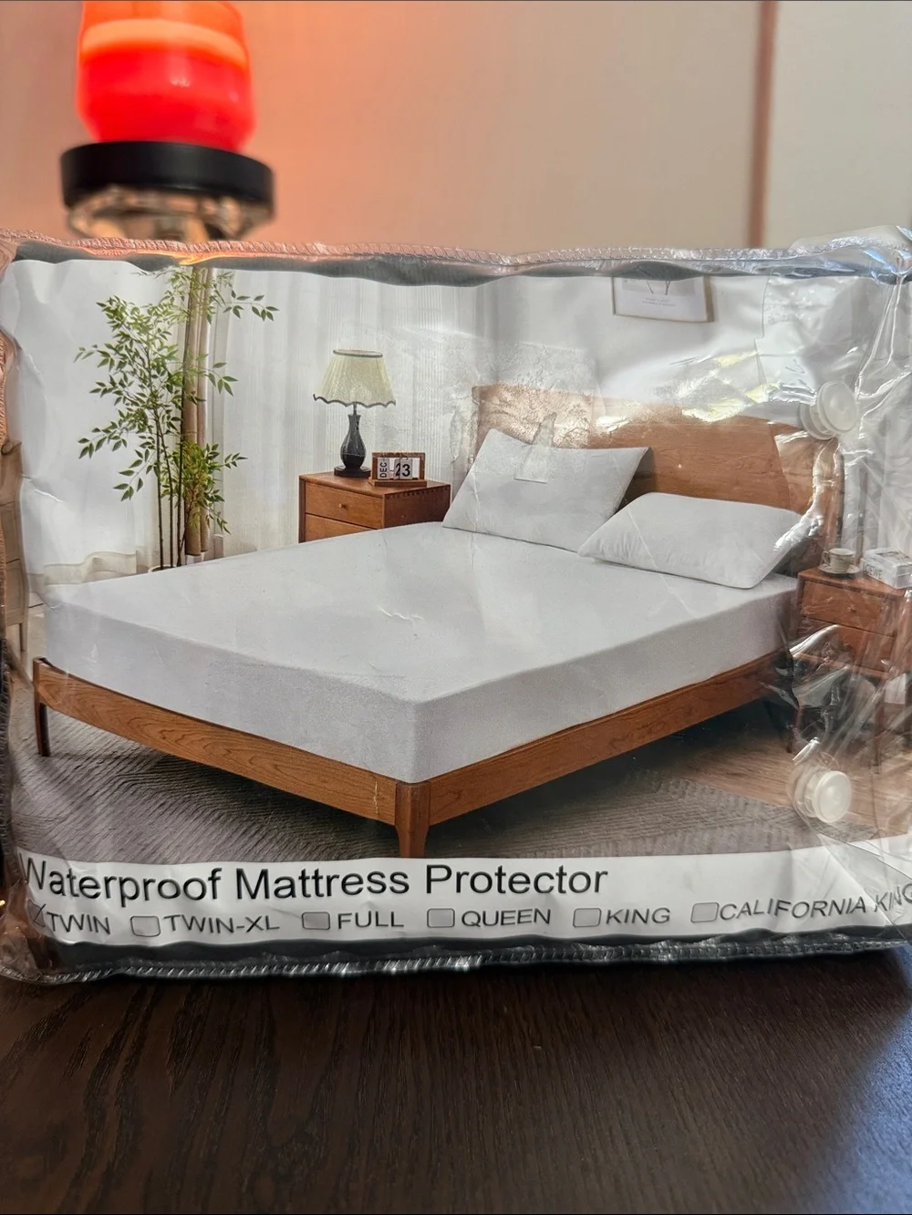 Waterproof Mattress Protector - Twin size